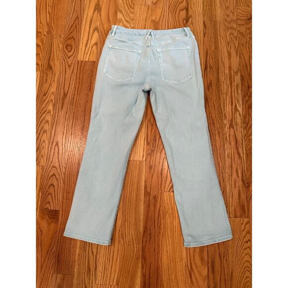 Good American Good Straight Jeans Size 30/10 - Picture 3 of 5